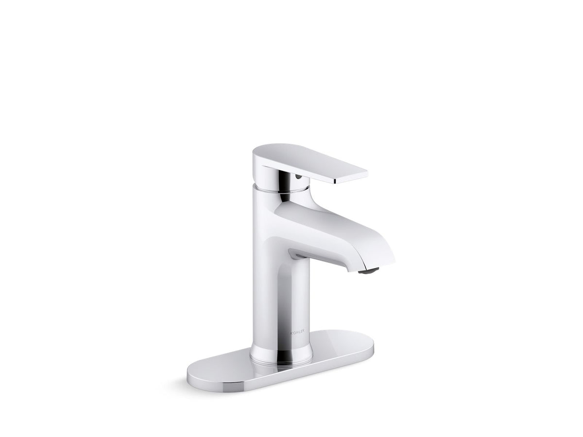 KOHLER K-37892-4-CP Hint Single-Handle Bathroom Sink Faucet, 1.2 Gpm - Polished Chrome