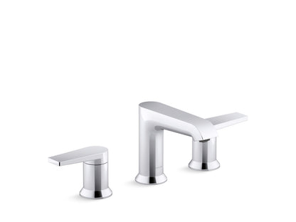 KOHLER K-97093-4-BN Hint Widespread bathroom sink faucet, 1.2 gpm - Vibrant Brushed Nickel