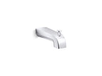 KOHLER K-97089-2MB Pitch Wall-Mount Diverter Bath Spout - Vibrant Brushed Moderne Brass