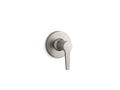 KOHLER K-T97091-4-BN Pitch Mastershower Transfer Valve Trim With Lever Handle - Vibrant Brushed Nickel