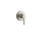 KOHLER K-T97091-4-BN Pitch Mastershower Transfer Valve Trim With Lever Handle - Vibrant Brushed Nickel