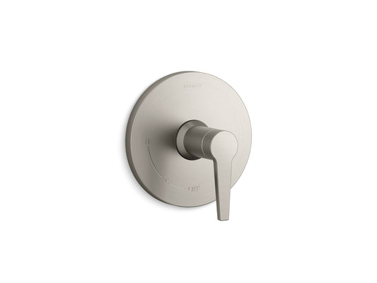 KOHLER K-TS74042-4-BN Pitch Rite-Temp valve trim - Vibrant Brushed Nickel