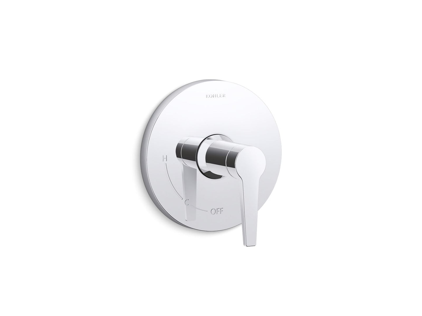 KOHLER K-TS74042-4-CP Pitch Rite-Temp valve trim - Polished Chrome