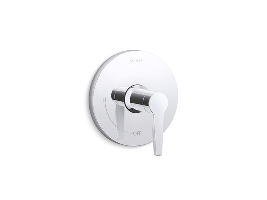 KOHLER K-TS74042-4-CP Pitch Rite-Temp valve trim - Polished Chrome