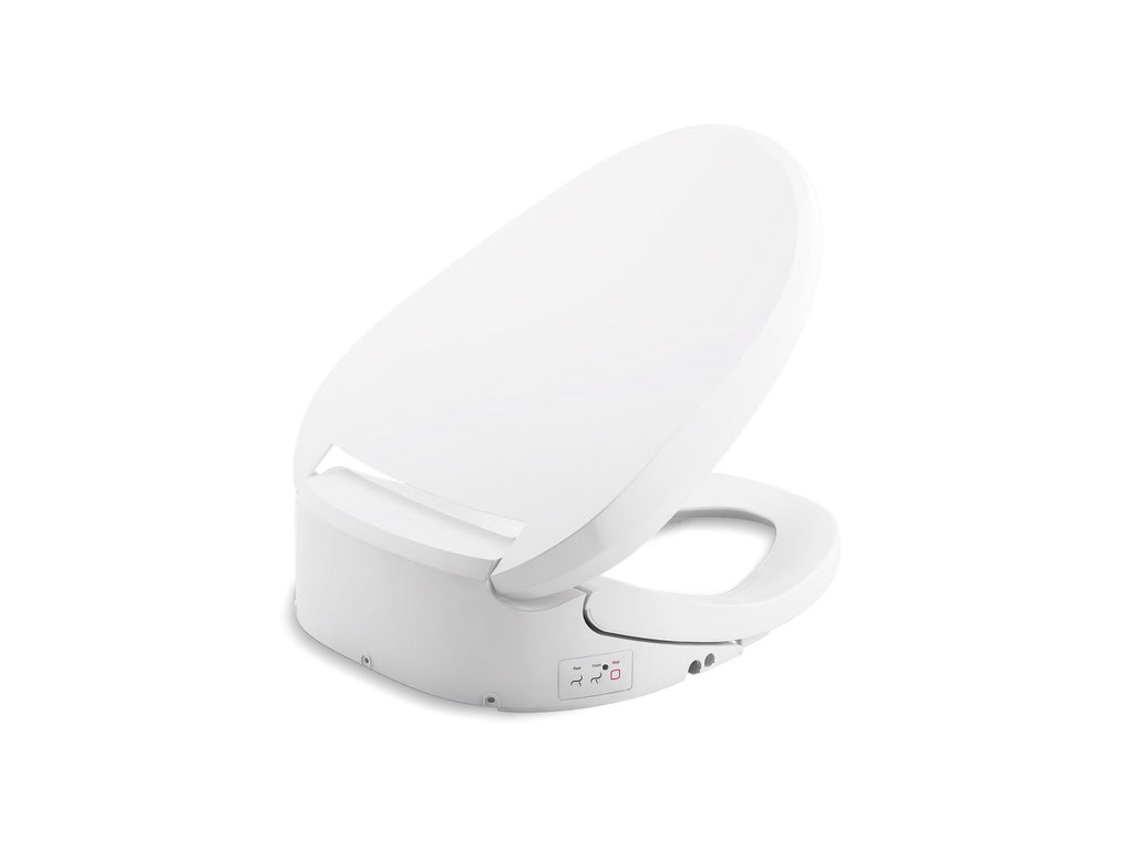 KOHLER K-8298-CR-0 Purewash E820 Elongated Bidet Toilet Seat With Remote Control - White