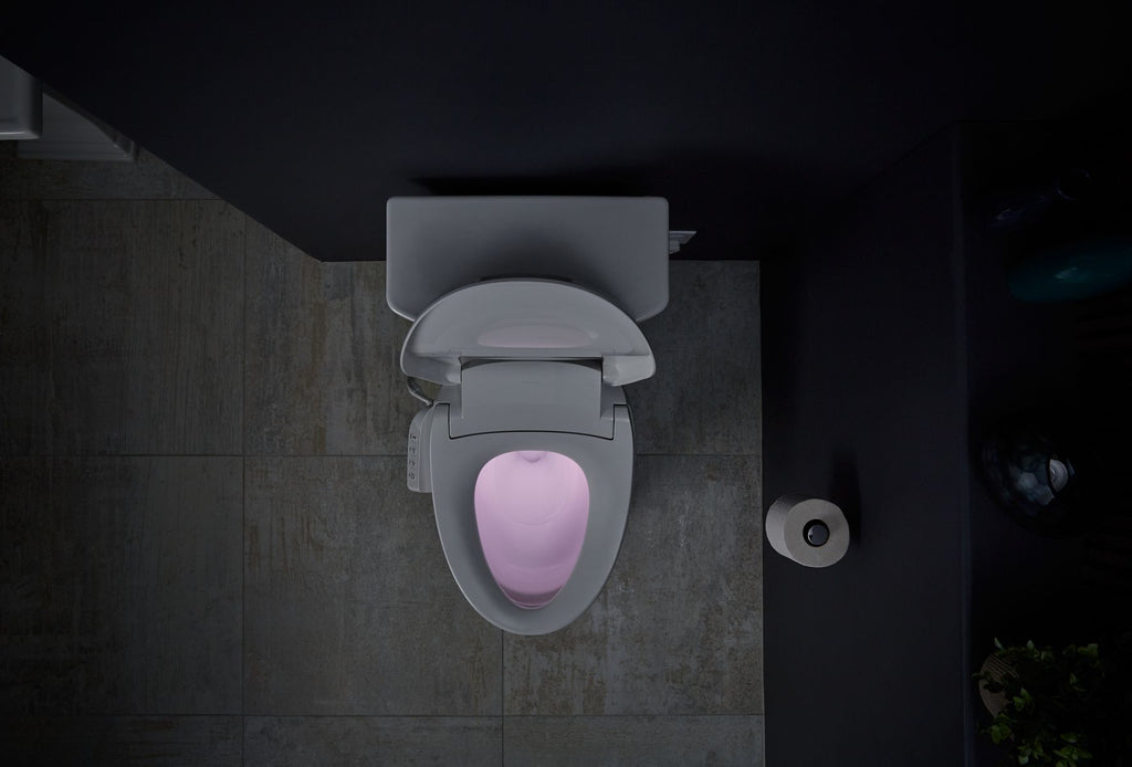 KOHLER K-26132-CSP-96 Purewash E545 Elongated Bidet Toilet Seat - Biscuit