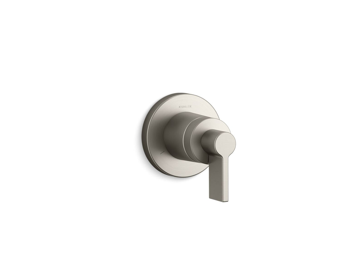 KOHLER K-T78026-4-BN Components Mastershower Transfer Valve Trim With Lever Handle In Vibrant Brushed Nickel