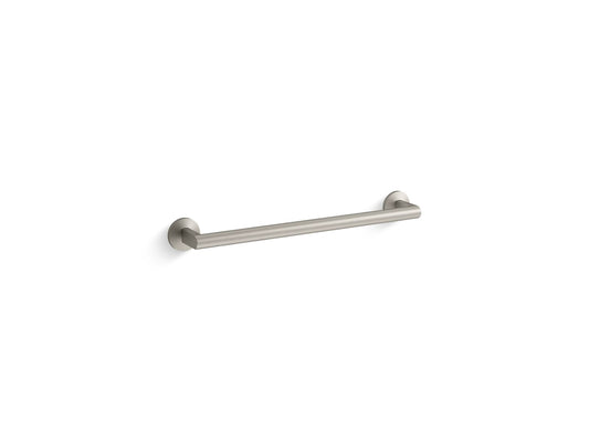 KOHLER K-78372-BN Components 18" Towel Bar In Vibrant Brushed Nickel