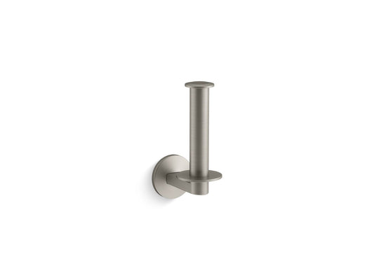 KOHLER K-78383-BN Components Vertical Toilet Paper Holder In Vibrant Brushed Nickel