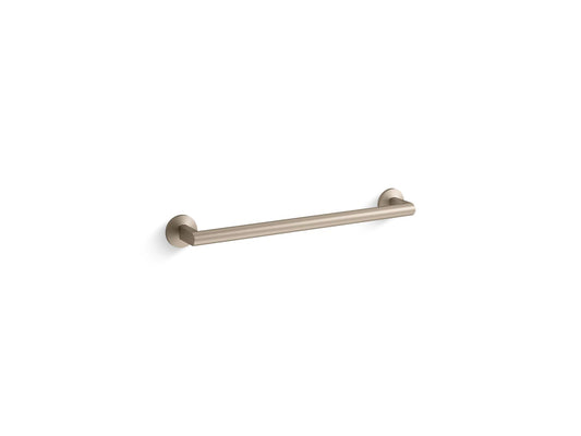 KOHLER K-78372-BV Components 18" Towel Bar In Vibrant Brushed Bronze