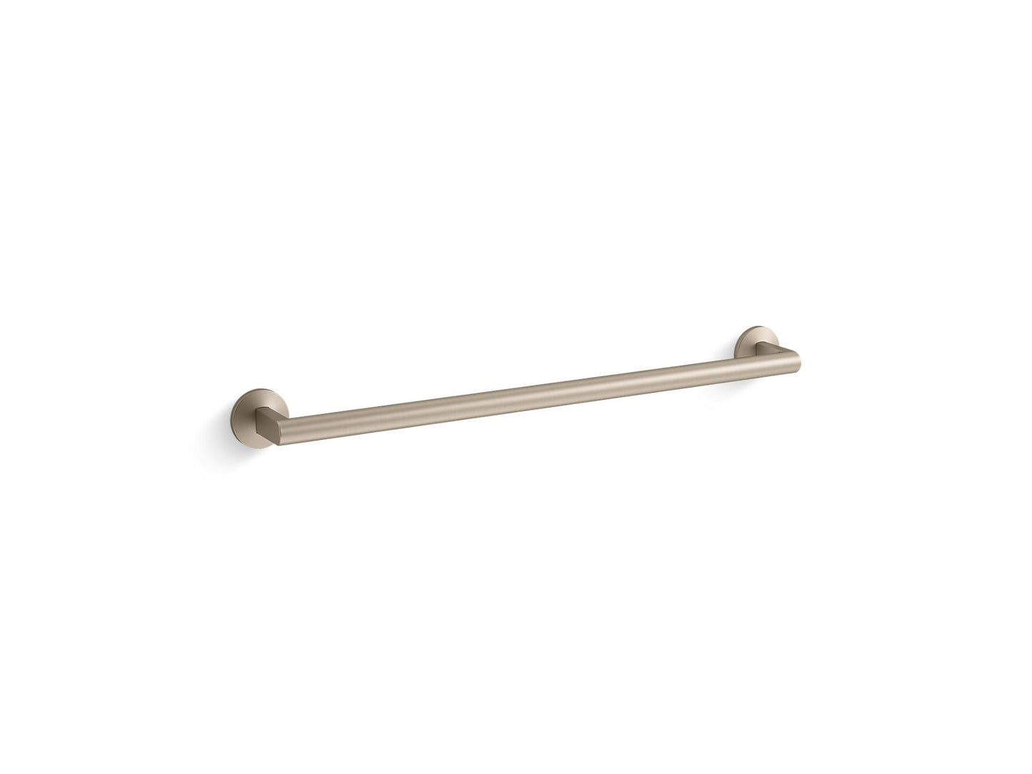 KOHLER K-78373-BV Components 24" Towel Bar In Vibrant Brushed Bronze