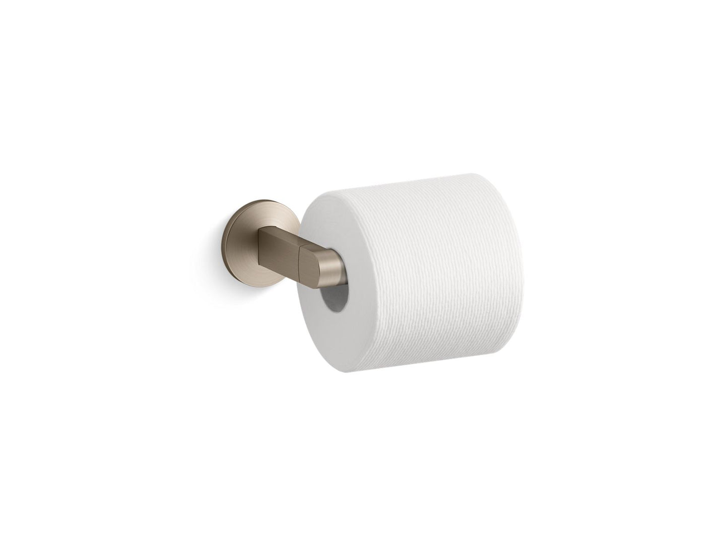 KOHLER K-78382-BV Components Pivoting Toilet Paper Holder In Vibrant Brushed Bronze