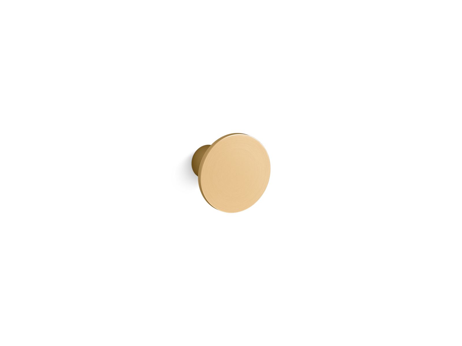 KOHLER K-78385-2MB Components Cabinet Knob - Vibrant Brushed Moderne Brass