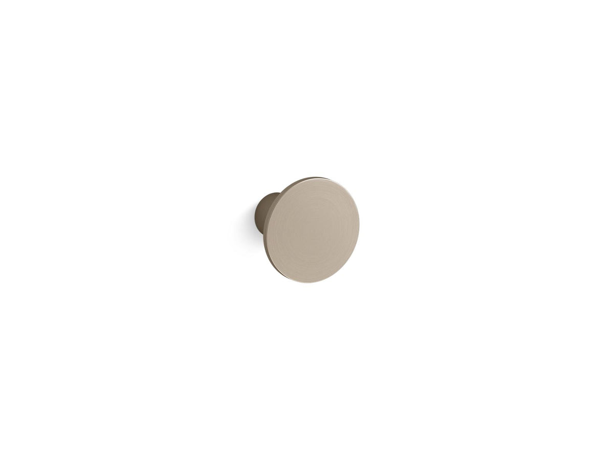 KOHLER K-78385-BV Components Cabinet Knob - Vibrant Brushed Bronze