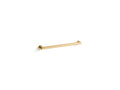 KOHLER K-78387-2MB Components 24" Grab Bar - Vibrant Brushed Moderne Brass