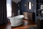 KOHLER K-21000-W-0 Artifacts 66-1/8" X 32-1/2" Freestanding Bath - White