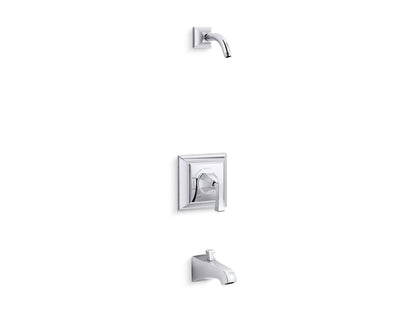 KOHLER K-TLS461-4V-CP Memoirs Stately Rite-Temp bath and shower trim kit, without showerhead - Polished Chrome