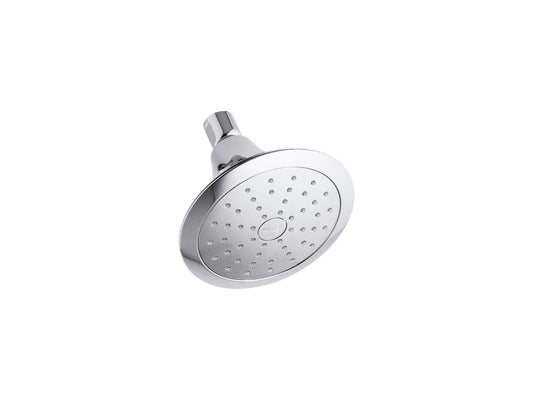 KOHLER K-10327-G-CP Forte Single-Function Showerhead, 1.75 Gpm In Polished Chrome