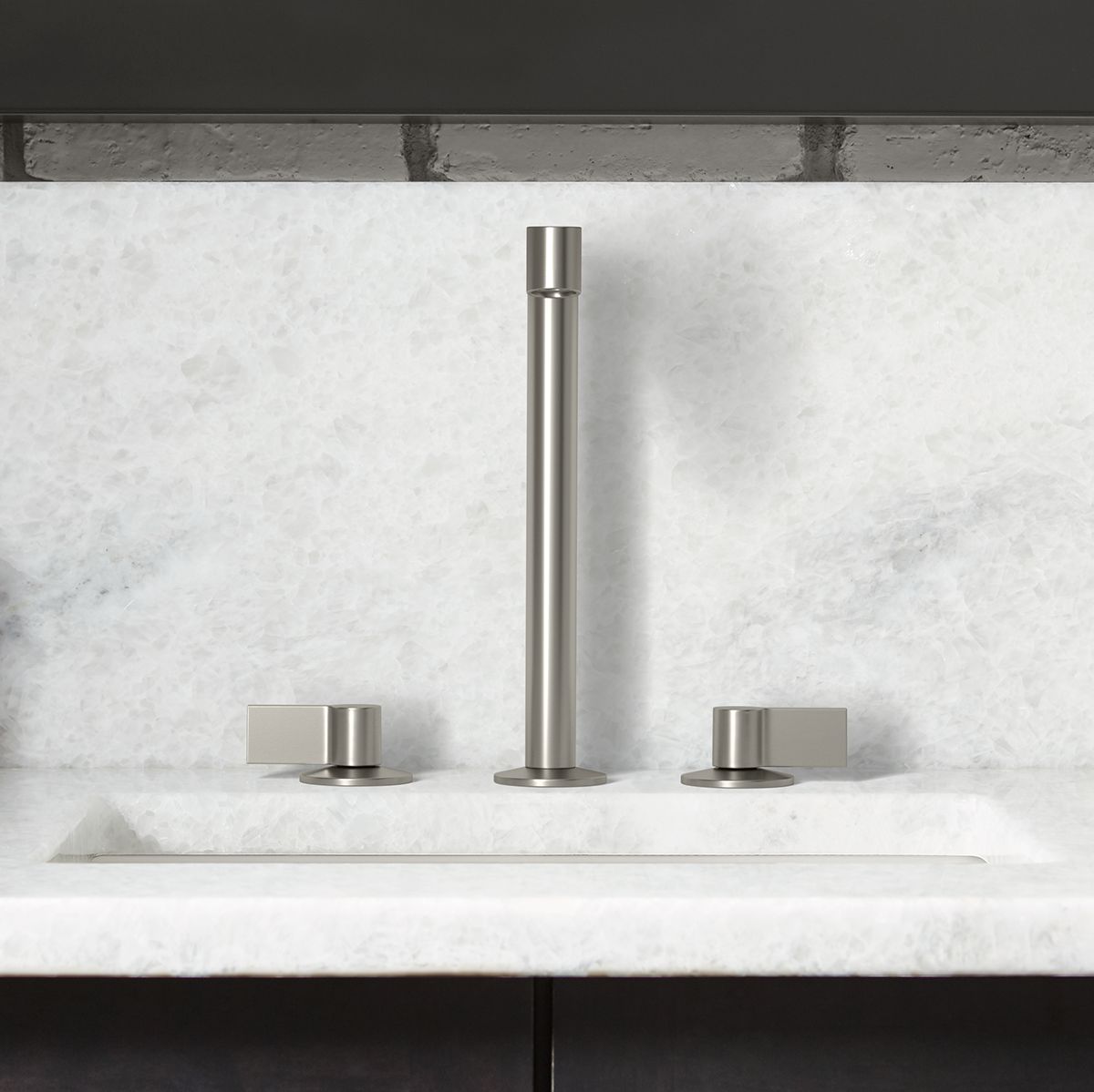 KOHLER K-77974-4-BV Components Lever Bathroom Sink Faucet Handles - Vibrant Brushed Bronze