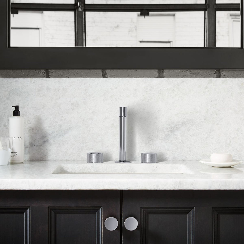 KOHLER K-77969-BL Components Bathroom Sink Faucet Spout With Row Design, 1.2 Gpm - Matte Black