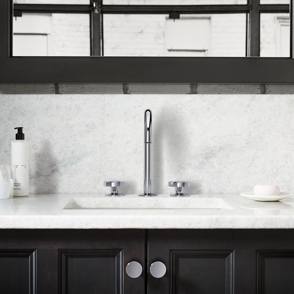 KOHLER K-77967-BL Components Bathroom Sink Faucet Spout With Tube Design, 1.2 Gpm - Matte Black