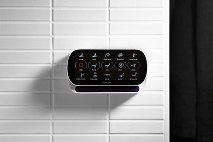 KOHLER K-5401-PA-HB1 Veil One-piece compact elongated smart toilet, dual-flush - Honed Black