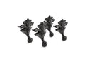 KOHLER K-204-P5 Artifacts Ball-And-Claw Feet - Iron Black