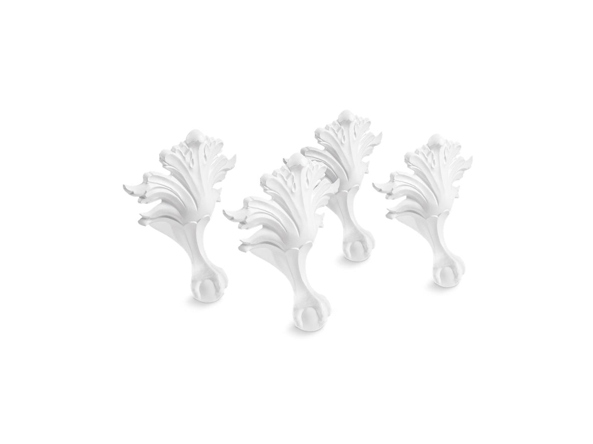 KOHLER K-204-0 Artifacts Ball-And-Claw Feet - White