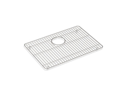 KOHLER K-80037-ST Cairn Stainless steel sink rack, 20-1/4" x 14", for K-28001 - Stainless Steel