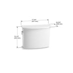KOHLER K-4431-95 Archer Toilet Tank, 1.28 Gpf - Ice Grey