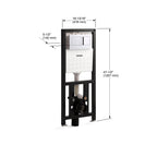 KOHLER K-6284-NA 2" X 6" In-Wall Tank And Carrier System
