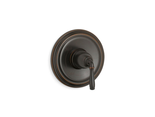 KOHLER K-TS397-4-2BZ Devonshire Rite-Temp Valve Trim In Oil-Rubbed Bronze