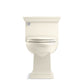 KOHLER K-6428-96 Memoirs Stately One-Piece Compact Elongated Toilet With Skirted Trapway, 1.28 Gpf In Biscuit