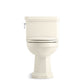 KOHLER K-3940-96 Kathryn One-Piece Compact Elongated Toilet With Concealed Trapway, 1.28 Gpf In Biscuit