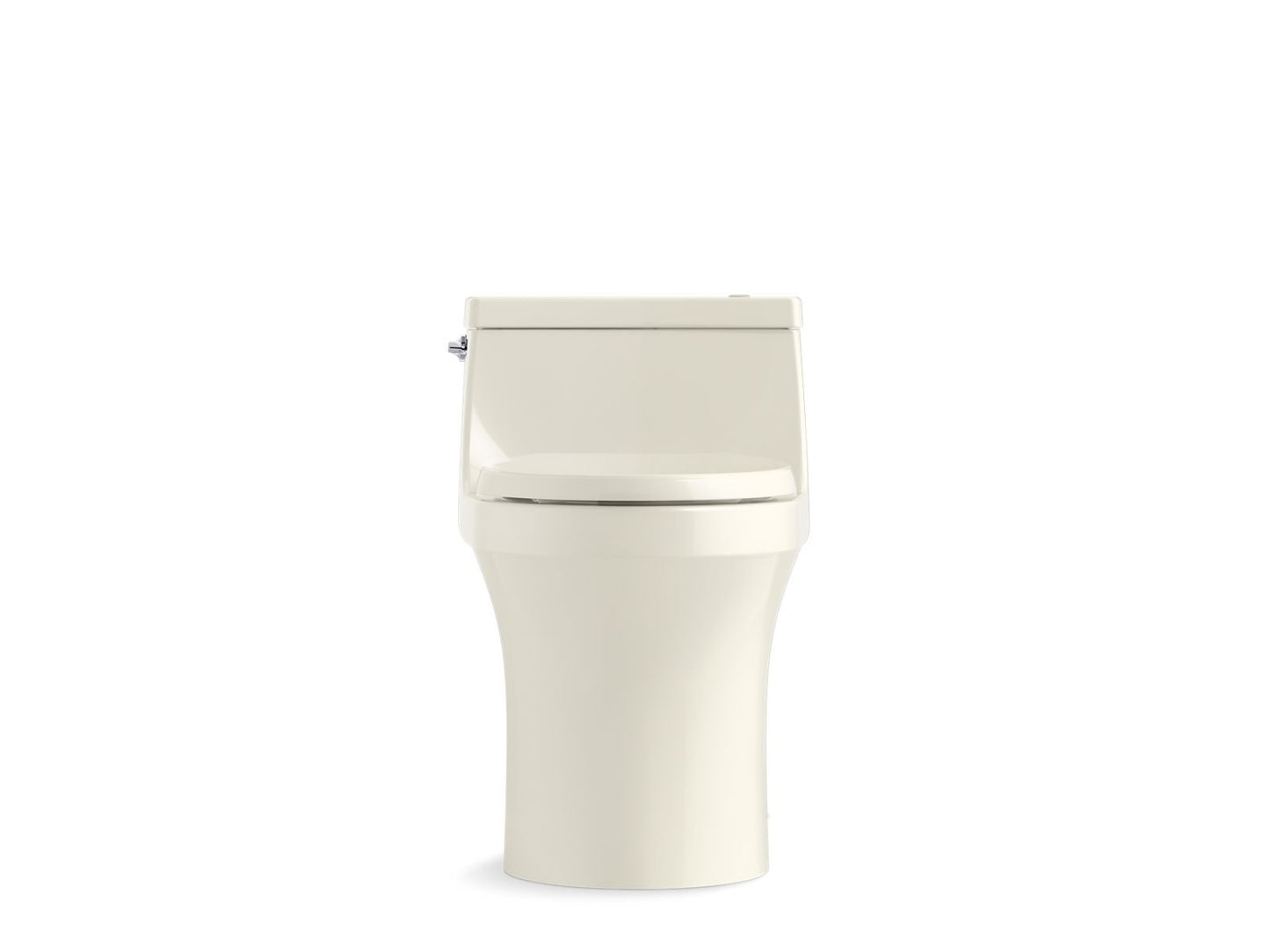 KOHLER K-5172-96 San Souci One-Piece Compact Elongated Toilet With Concealed Trapway, 1.28 Gpf In Biscuit