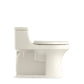 KOHLER K-5172-96 San Souci One-Piece Compact Elongated Toilet With Concealed Trapway, 1.28 Gpf In Biscuit