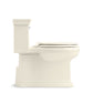 KOHLER K-6428-96 Memoirs Stately One-Piece Compact Elongated Toilet With Skirted Trapway, 1.28 Gpf In Biscuit