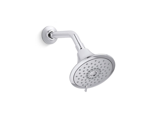 KOHLER K-22169-CP Forte Three-Function Showerhead, 2.5 Gpm In Polished Chrome