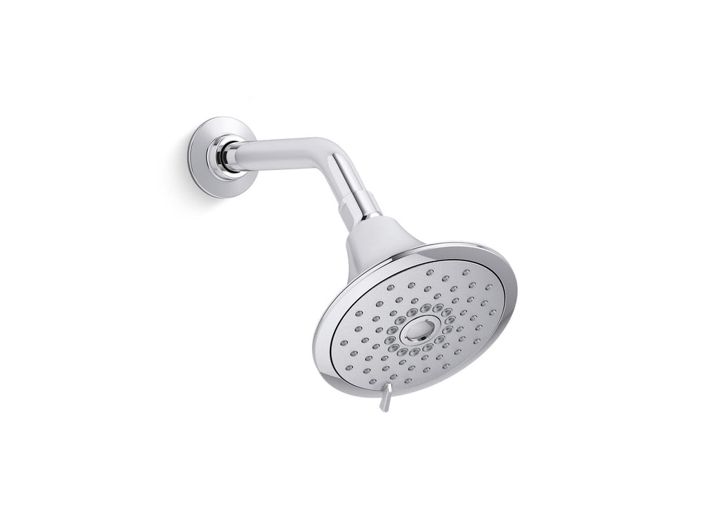KOHLER K-22169-G-CP Forte Three-Function Showerhead, 1.75 Gpm - Polished Chrome