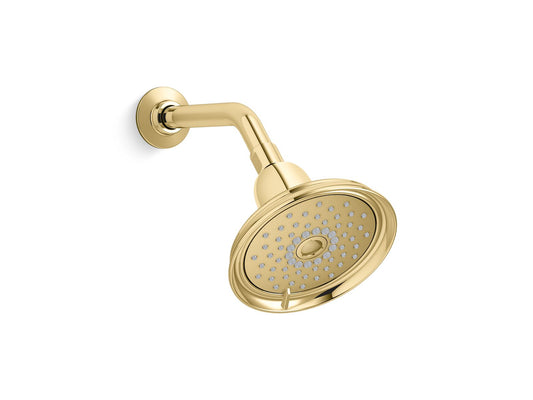 KOHLER K-22167-PB Bancroft Three-Function Showerhead, 2.5 Gpm In Vibrant Polished Brass