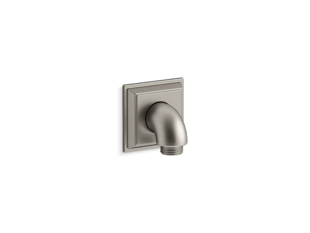 KOHLER K-22171-BN Memoirs Stately Wall-Mount Supply Elbow With Check Valve - Vibrant Brushed Nickel
