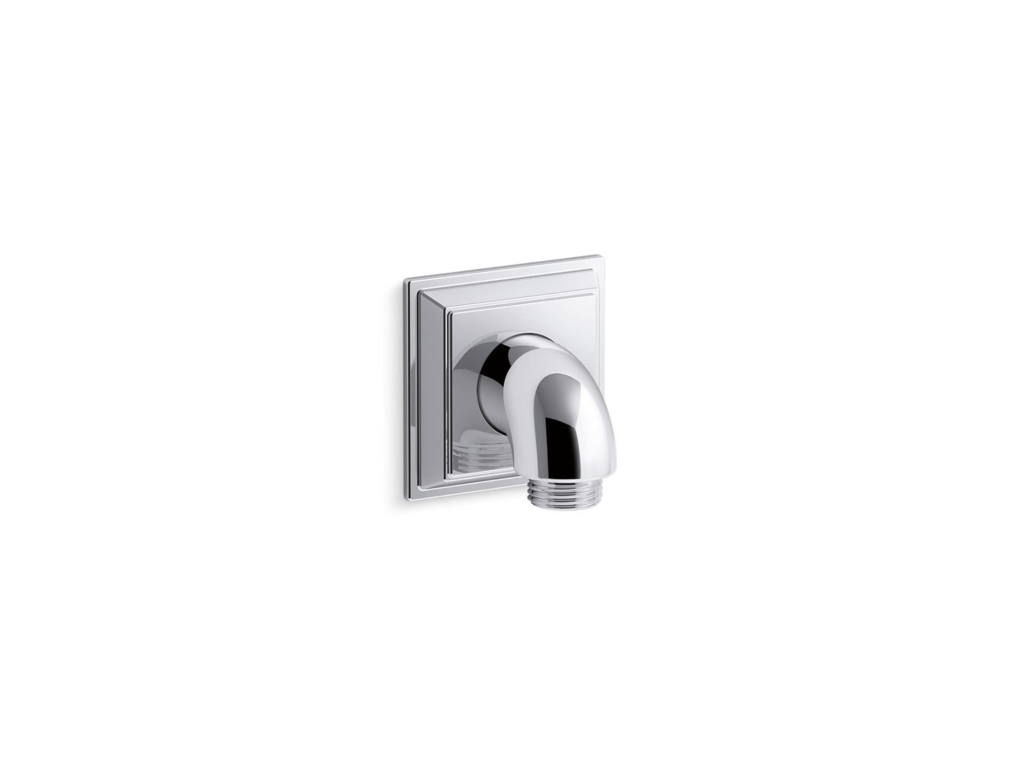 KOHLER K-22171-CP Memoirs Stately Wall-mount supply elbow with check valve - Polished Chrome