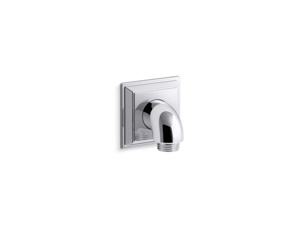 KOHLER K-22171-BV Memoirs Stately Wall-Mount Supply Elbow With Check Valve - Vibrant Brushed Bronze