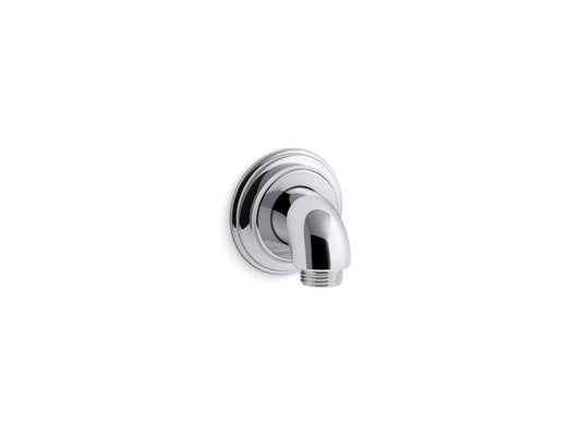 KOHLER K-22173-CP Bancroft Wall-Mount Supply Elbow With Check Valve In Polished Chrome