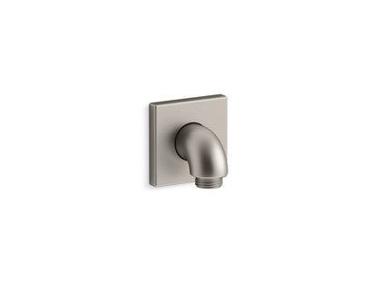 KOHLER K-22175-BN Loure Wall-mount supply elbow with check valve - Vibrant Brushed Nickel