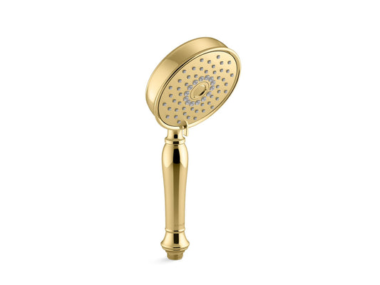 KOHLER K-22163-G-PB Bancroft Four-Function Handshower, 1.75 Gpm In Vibrant Polished Brass