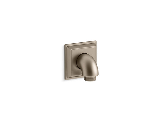 KOHLER K-22171-BV Memoirs Stately Wall-mount supply elbow with check valve - Vibrant Brushed Bronze