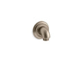 KOHLER K-22173-BV Bancroft Wall-Mount Supply Elbow With Check Valve - Vibrant Brushed Bronze