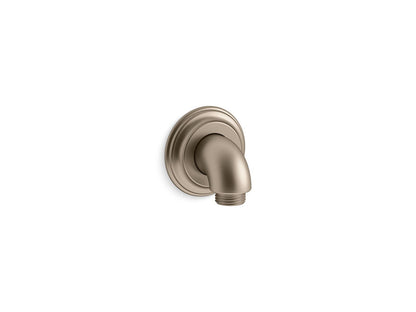 KOHLER K-22173-BV Bancroft Wall-mount supply elbow with check valve - Vibrant Brushed Bronze