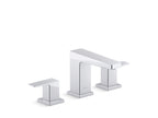 KOHLER K-24857-4-BN Honesty Widespread Bathroom Sink Faucet, 0.5 Gpm - Vibrant Brushed Nickel